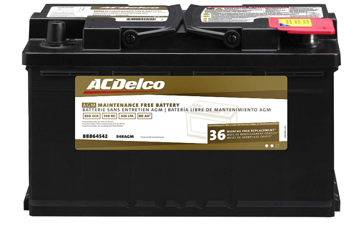 ACDelco battery for cold weather
