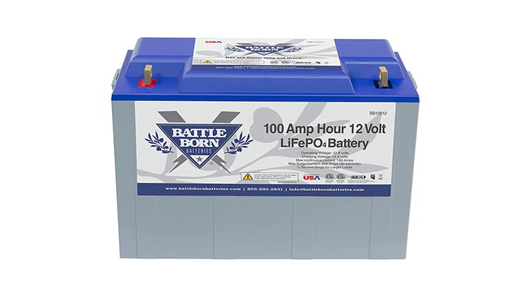 Battle Born LifePO4 deep cycle battery