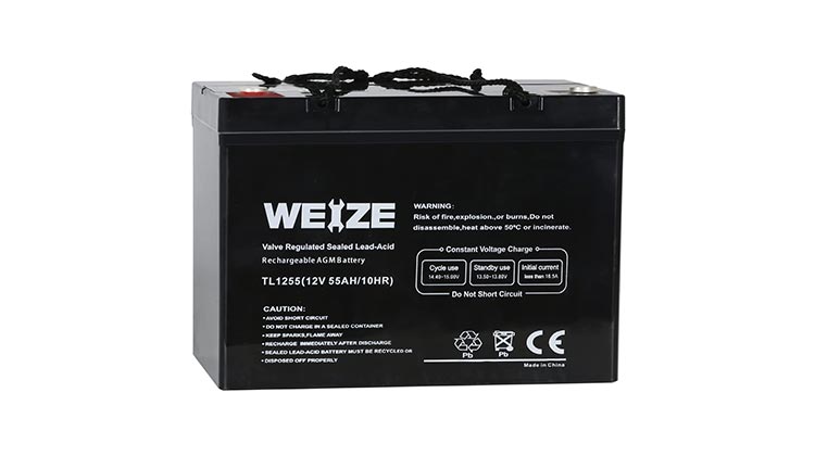Weize 12V 55AH Deep Cycle Battery