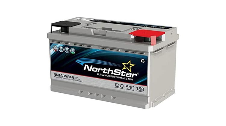NorthStar Pure Lead Automotive Group 94R Battery NSB-AGM94R