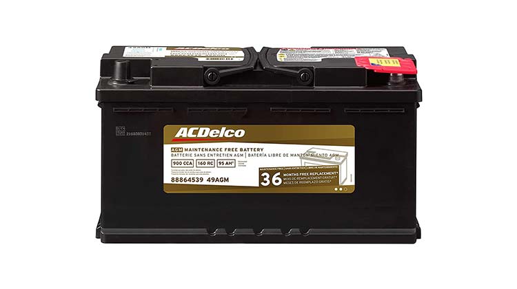 ACDelco Professional AGM Automotive BCI Group 49 Battery