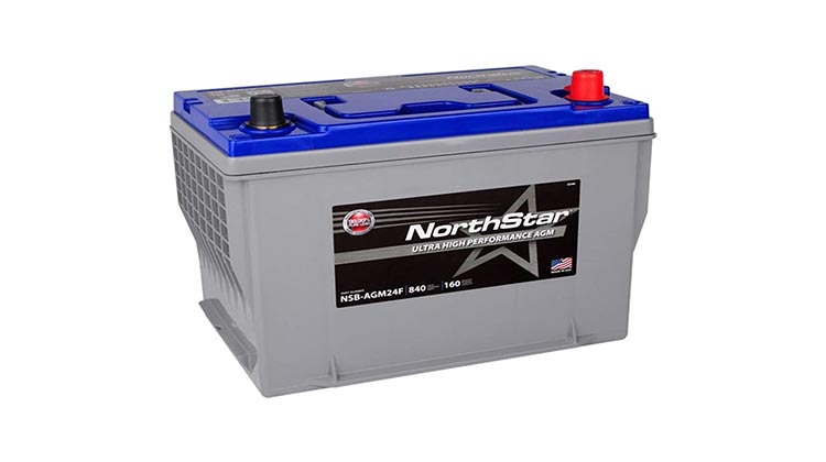 NorthStar NSB-AGM24F Lead Acid Group 24F Battery