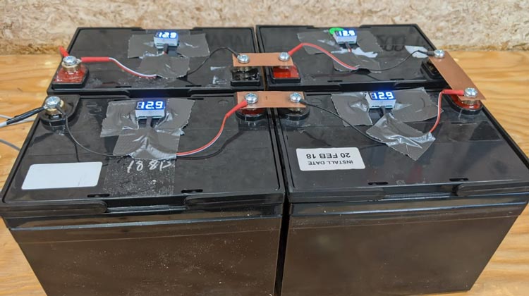 Charging Batteries in Series
