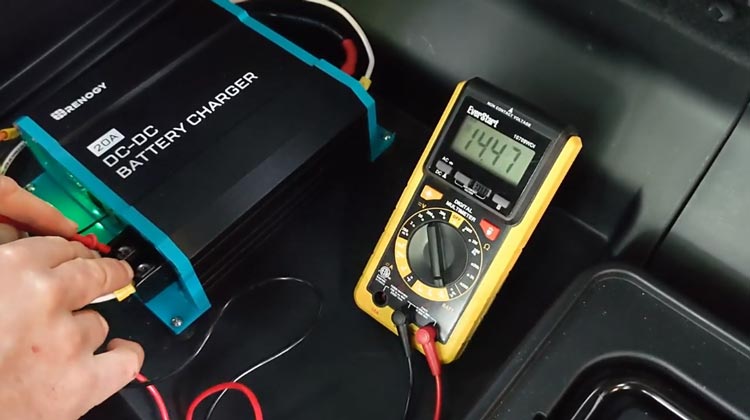 What voltage is a fully charged AGM battery